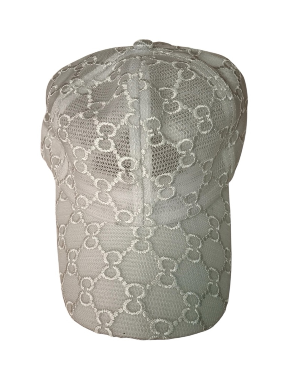 White lightweight Mesh Baseball Cap